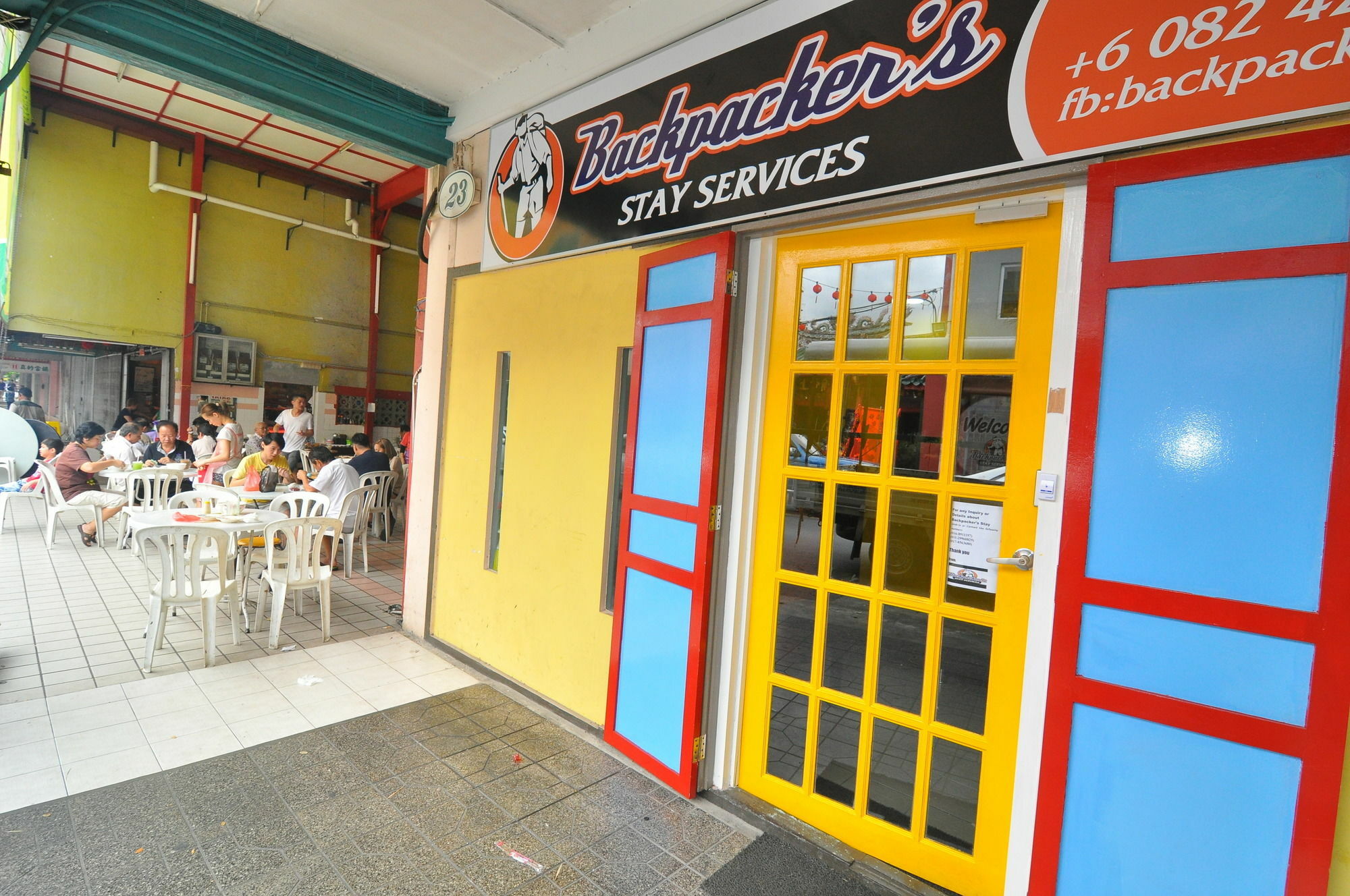 Spot On 89886 Backpacker'S Stay Services Kuching Dış mekan fotoğraf